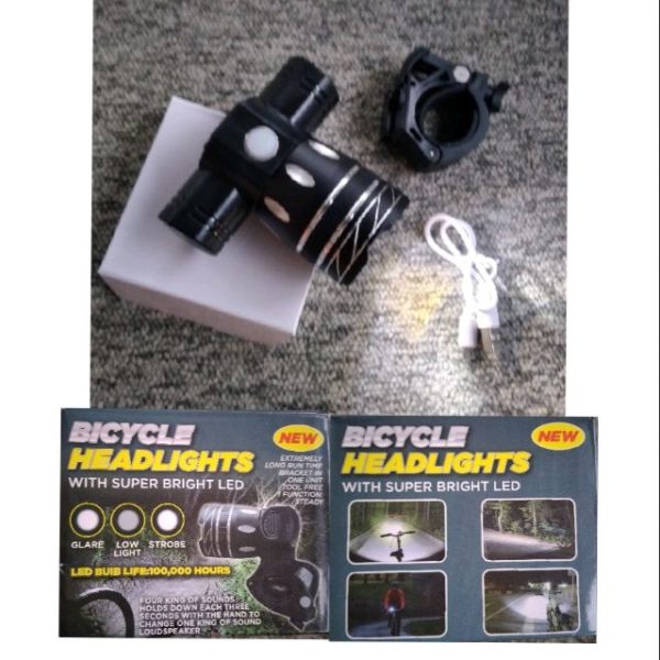 Bicycle HeadLights With Super Bright LED – Image 2