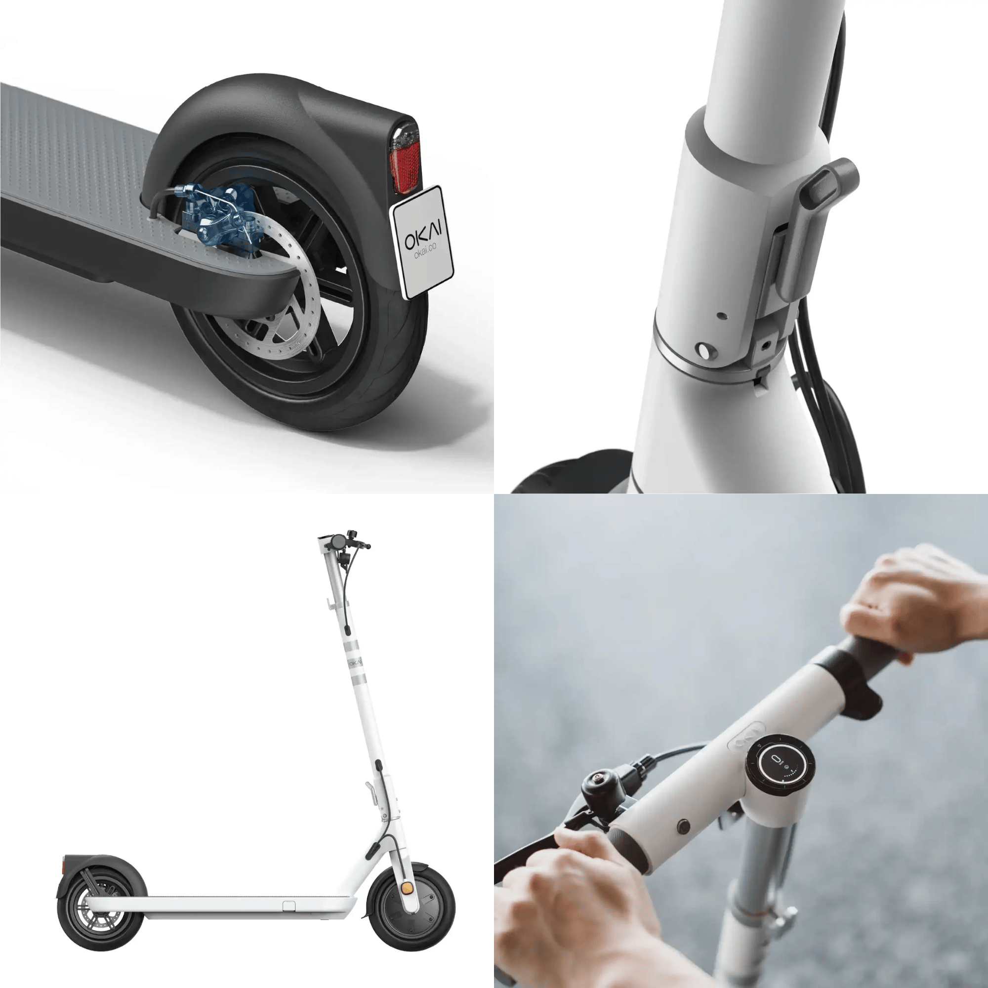 OKAI ES30 | Trottinette Électrique 700W, Vitesse 32km/h, Batterie 47V 9,8 AH – Image 4