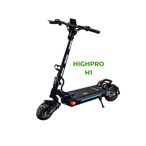 HIGHPRO H1 | Scooter Électrique Puissant 70 km/h, Autonomie 60 km, Freins Hydrauliques
