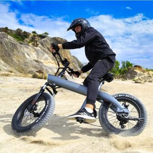 HX Q3 Vélo Électrique Fat Bike 750W, 45 km/h, Pneus 20" x 4.0