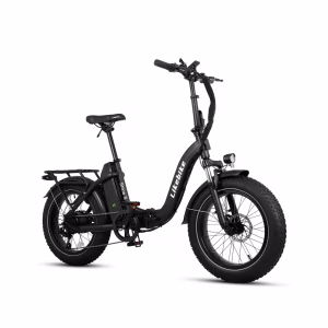Likebike Shine S | Vélo Électrique Pliable 500W, Shimano 8 Vitesses, Freins Hydrauliques