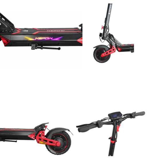 KEPOW K2 MASTER | Trottinette Électrique Double Moteur 2000W, 50 km/h, Autonomie 65 km – Image 4