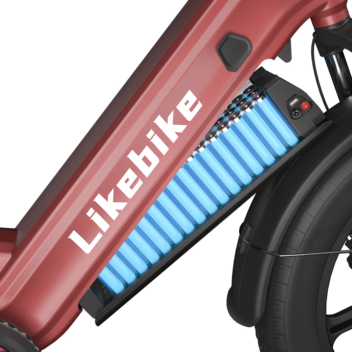 LIKEBIKE RAIL 5 – Vélo Électrique Fat Bike 960W – Image 2