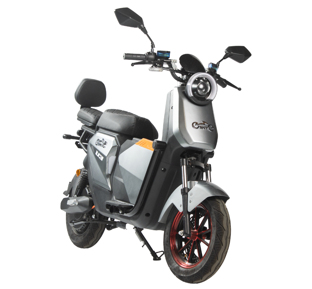 Emove U3 Scooter Électrique 2000W, 75 km/h, Batterie LiFePO4 72V 30Ah
