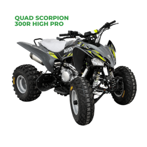 Quad Scorpion 300R HIGH PRO | Moteur 300cc, Vitesse 100 km/h, Transmission Automatique