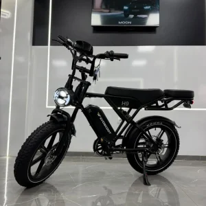 EVOSCOOT H9 | Trottinette Électrique 750W, Vitesse 50 km/h, Batterie 48V 15Ah, Double Suspension